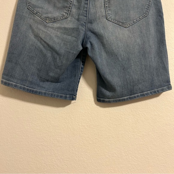 Democracy Ab Solution Shorts Women’s 4 Jean Bermuda Stretch Denim Preppy Classic - Picture 9 of 13